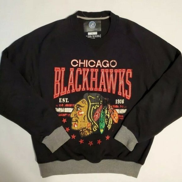 GIII Sports By Carl Banks NHL Licensed Chicago Blackhawks Hockey Sweater XL - Picture 1 of 10